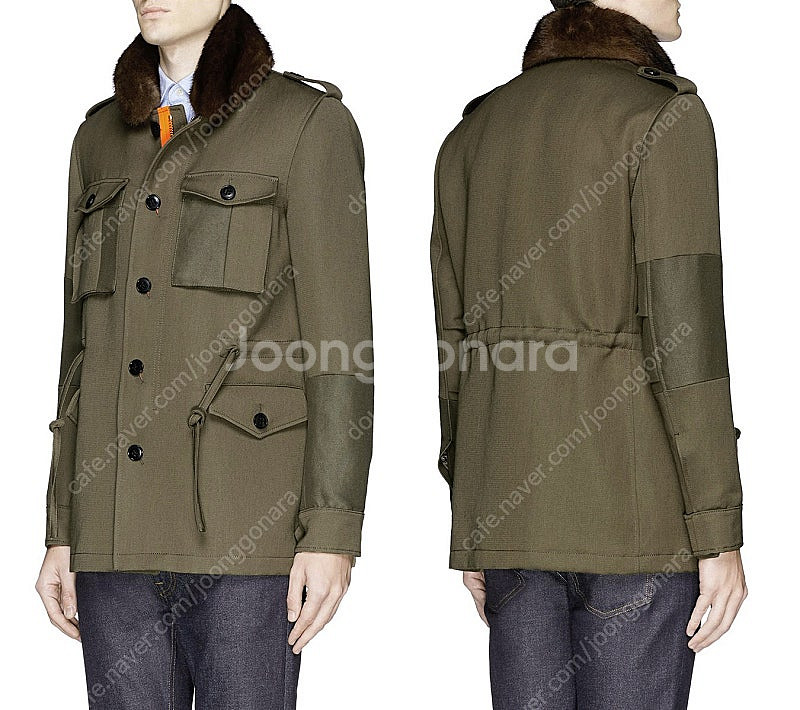 WOOSTER + LARDINI 라미울 M65 필드자켓--1