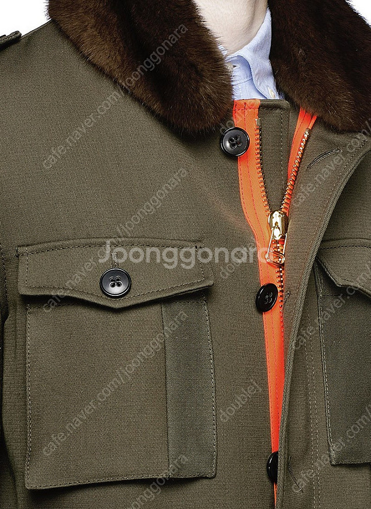WOOSTER + LARDINI 라미울 M65 필드자켓--2