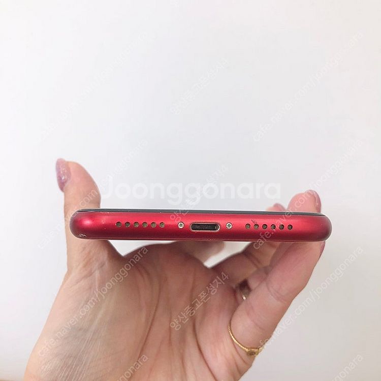 (양산중고폰) 45910 액정/외관깨끗 아이폰XR 레드...--4