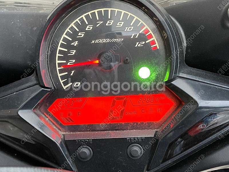 [점검완료]혼다 CBR125R 16년식 2만KM 건담컬...--9