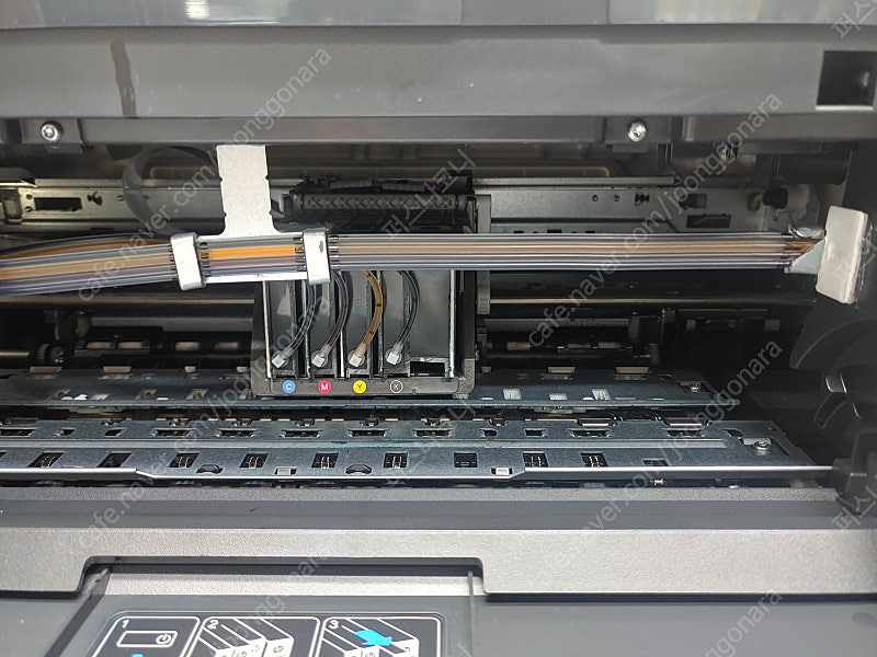 hp Officejet Pro 7740 무한프린터 무칩버전 사용량적은중고 A3 A4 도면출력가능--4
