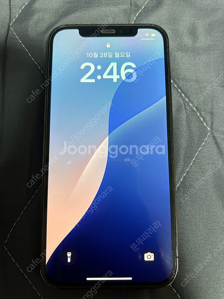 아이폰12PRO 128기가 스페이스 그레이--1