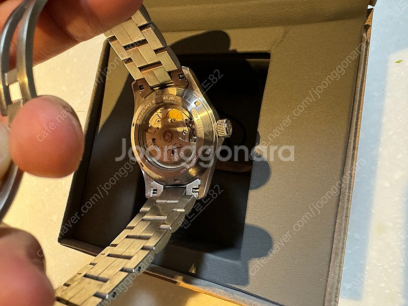 해밀턴 카키필드 오토팝니다 (38mm)--4