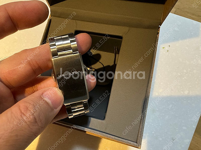 해밀턴 카키필드 오토팝니다 (38mm)--5