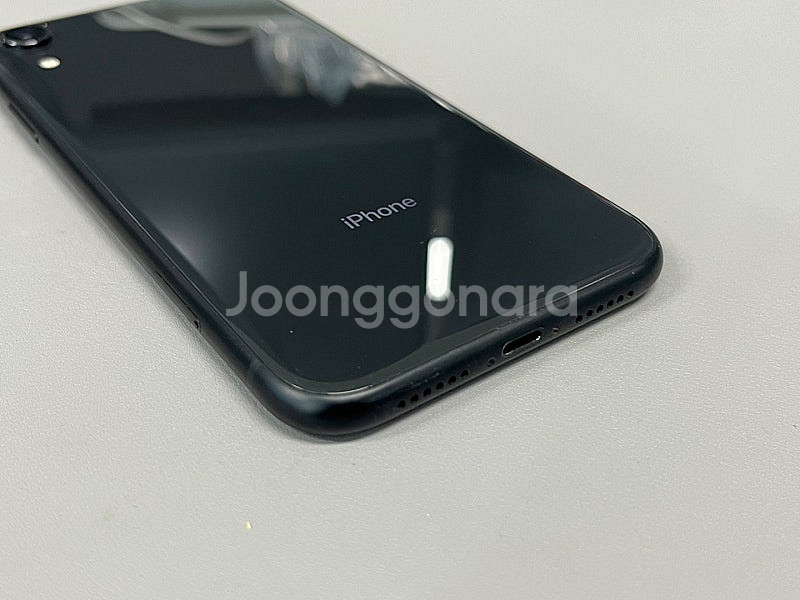 아이폰XR 블랙 64G 미파손 무잔상 단말기 외관깨끗 ...--8