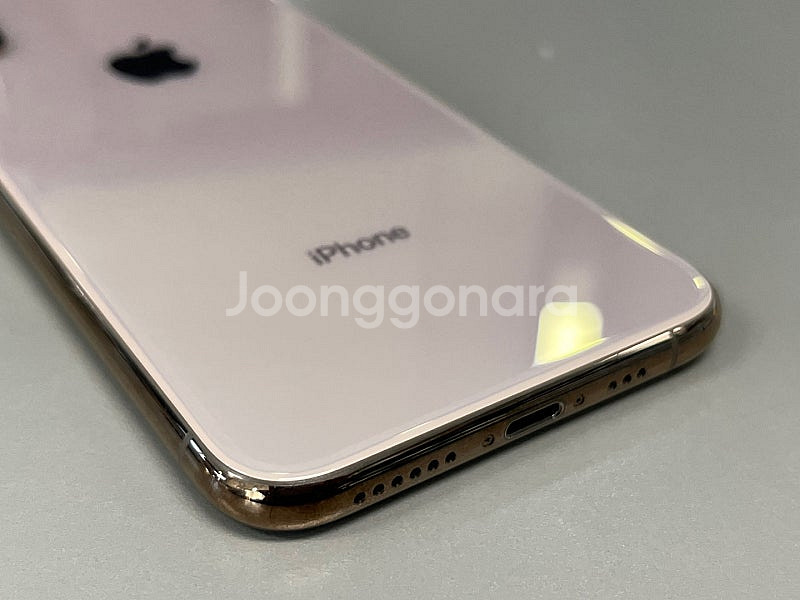 (자급제) 아이폰XS 64G 골드 배터리 75 % 미파...--8