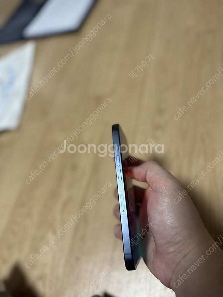 아이폰15프로 128기가 팝니다 블루티타늄--2