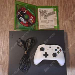 Xbox one x + 레드데드리뎀션 2