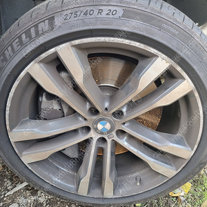bmw f15~16 x5~6 순정 468m 20인치 휠타이어 + 대용량 1p 판매합니다.