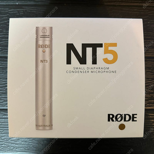 RODE NT-5 콘덴서 마이크