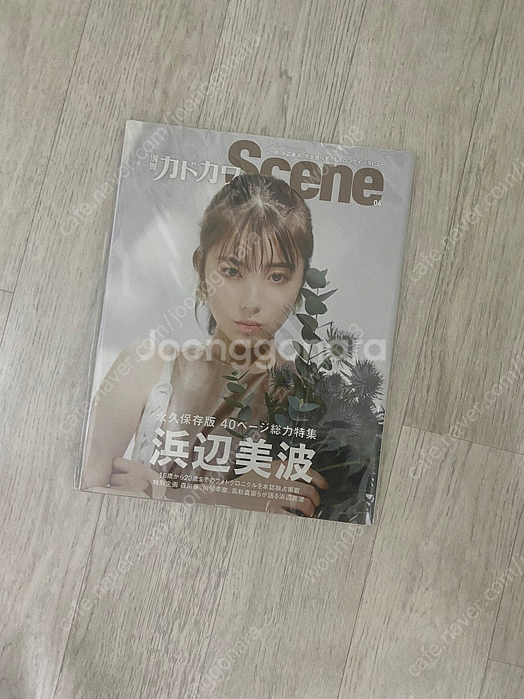 일본 배우 하마베 미나미 표지 잡지--0
