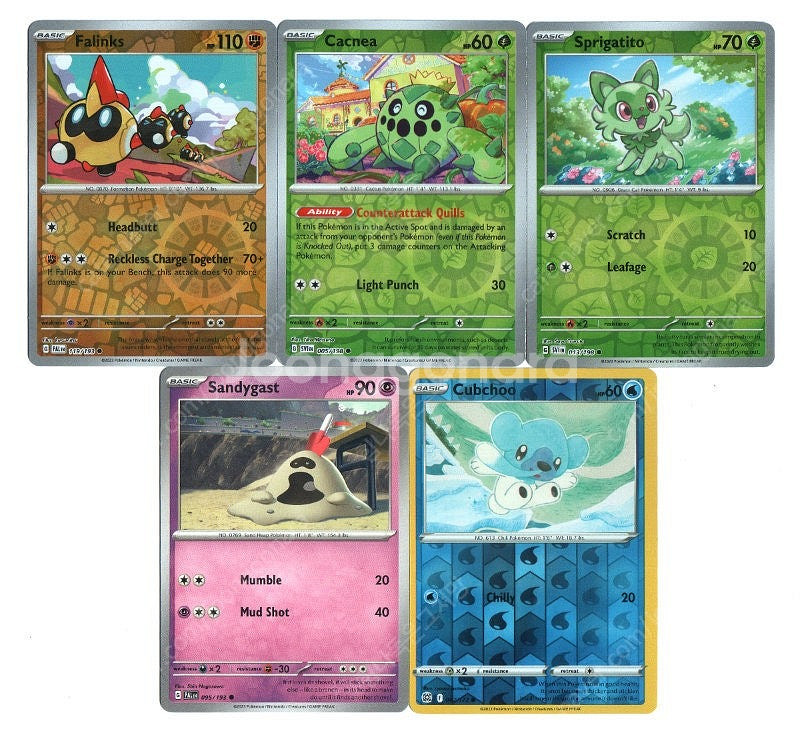 영어판 포켓몬 카드 50매 일괄--5