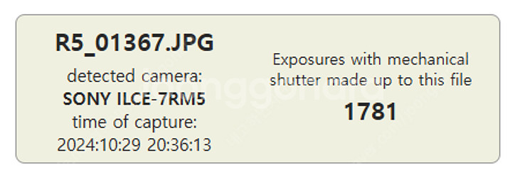소니 a7r5 1700컷 거의새것--8