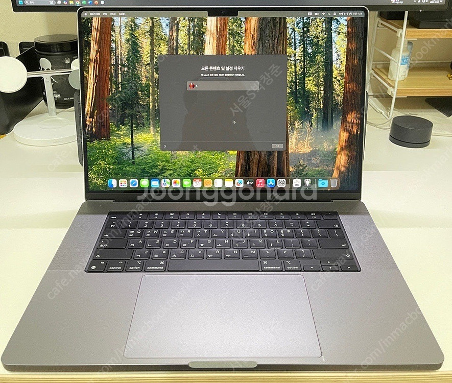 애플 맥북프로 16인치 M1 MAX CTO(64램 1테...--2
