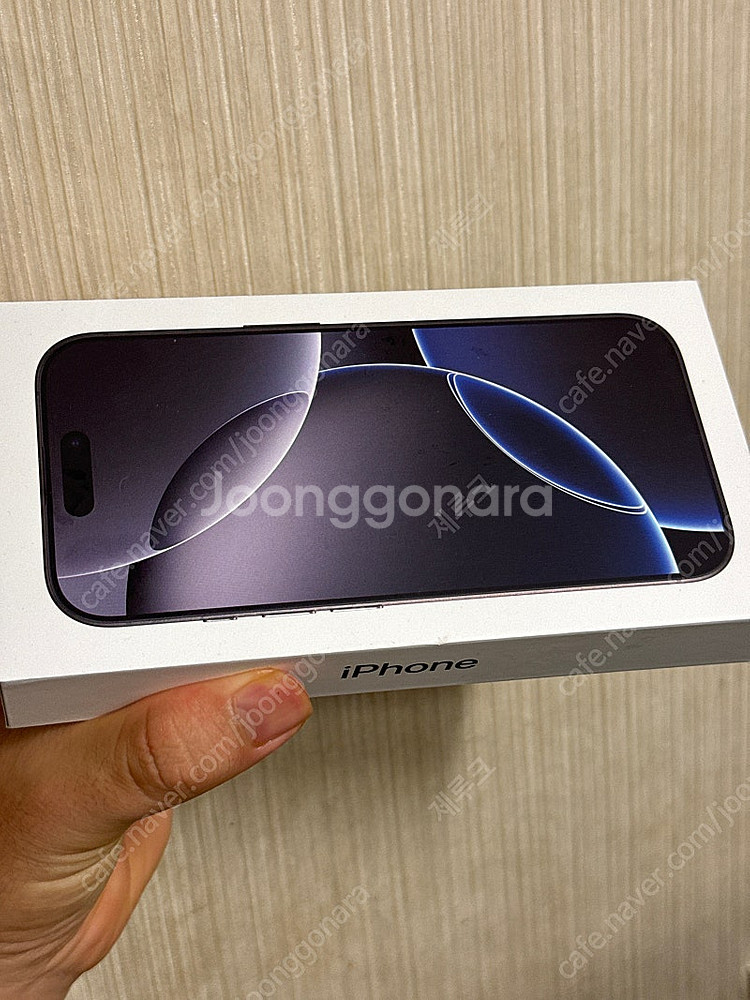(자급제 미개봉) 아이폰 16프로 512GB 블랙 18...--0