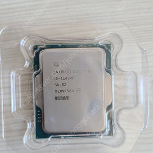 Intel CPU i5-12400f