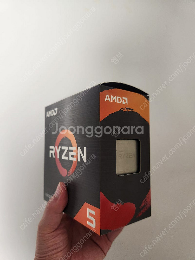 5600x 시퓨 정품 박스 및 쿨러새제품포함 팜--0