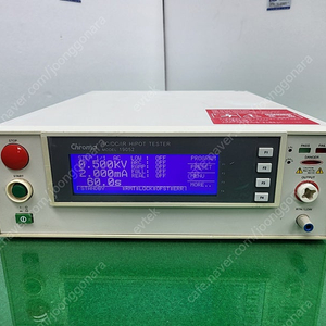 CHROMA 19052 AC/DC/IR Hipot Tester, AC/DC 내전압/절연저항시험기 판매합니다.