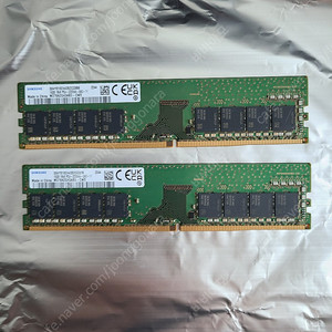 삼성 DDR4-3200 (16GB) PC4-25600 2개 판매