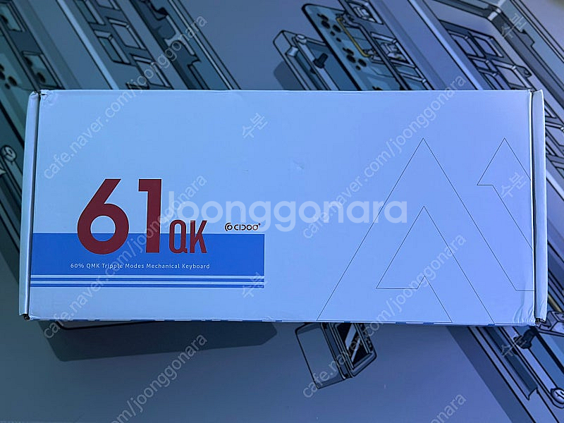 Cidoo QK61 커스텀 유무선 기계식 키보드 / 바...--3