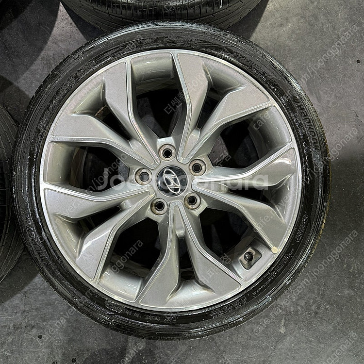 i30 18인치 중고 휠타이어 한대분 순정 휠 225 ...--2