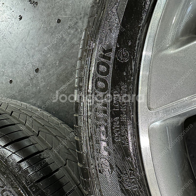 i30 18인치 중고 휠타이어 한대분 순정 휠 225 ...--5