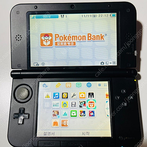 닌텐도 3DS XL 판매 포켓몬 뱅크 무버 서치 포함