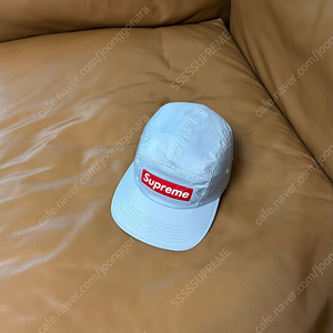 Supreme 슈프림 캠프캡 모자 (Inset Gray)