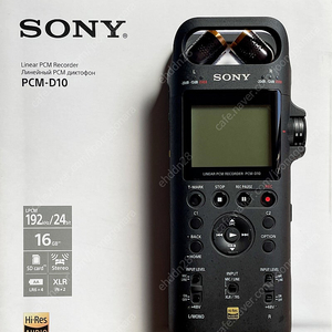 소니 sony PCM-D10