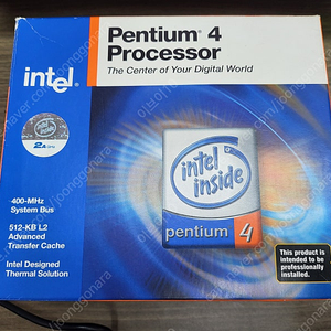 INTEL Pentium 펜티엄 4 CPU 400MHz 박스 풀셋판매합니다.