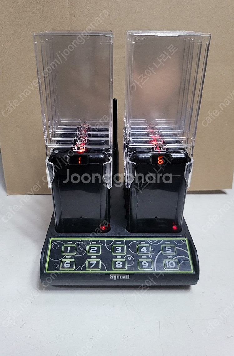 씨스콜 진동벨 팝니다 10구 GP-210RT--0