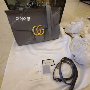 GUCCI : 구찌 GG 마몽 마몬트 미듐 탑핸들