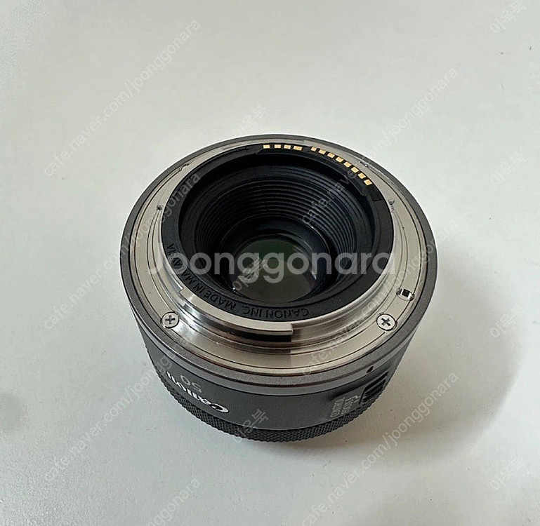 캐논 알쩜팔 rf50mm f1.8렌즈 판매합니다.--2
