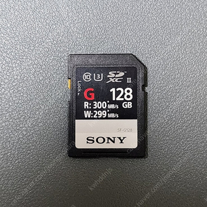 SONY SD G시리즈 SF-G128 판매합니다.