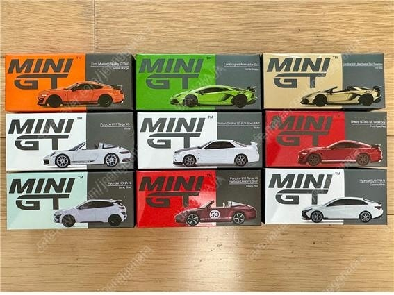 미니지티(MINI GT) 판매합니다 ^^ (완전 정리_특가) 이미지