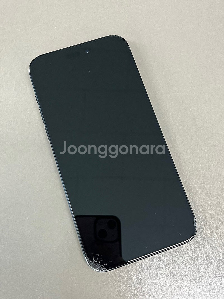(자급제) 아이폰15플러스 256G 블랙 정상작동 단말...--2