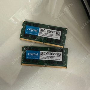 노트북램 DDR4 16GB 두개 팝니다