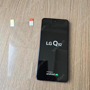 LG Q92 미러 티탄 색상 6기가램 128gb 모델