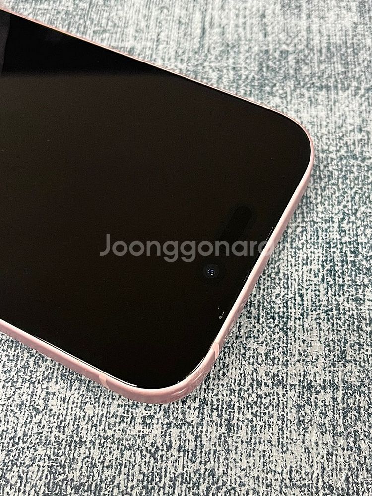 (자급제) 아이폰15 핑크 128G 배터리 94% 미파...--9