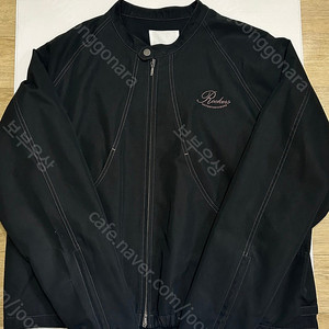 이티씨이 ETCE CURVED BIKER JACKET (BLACK