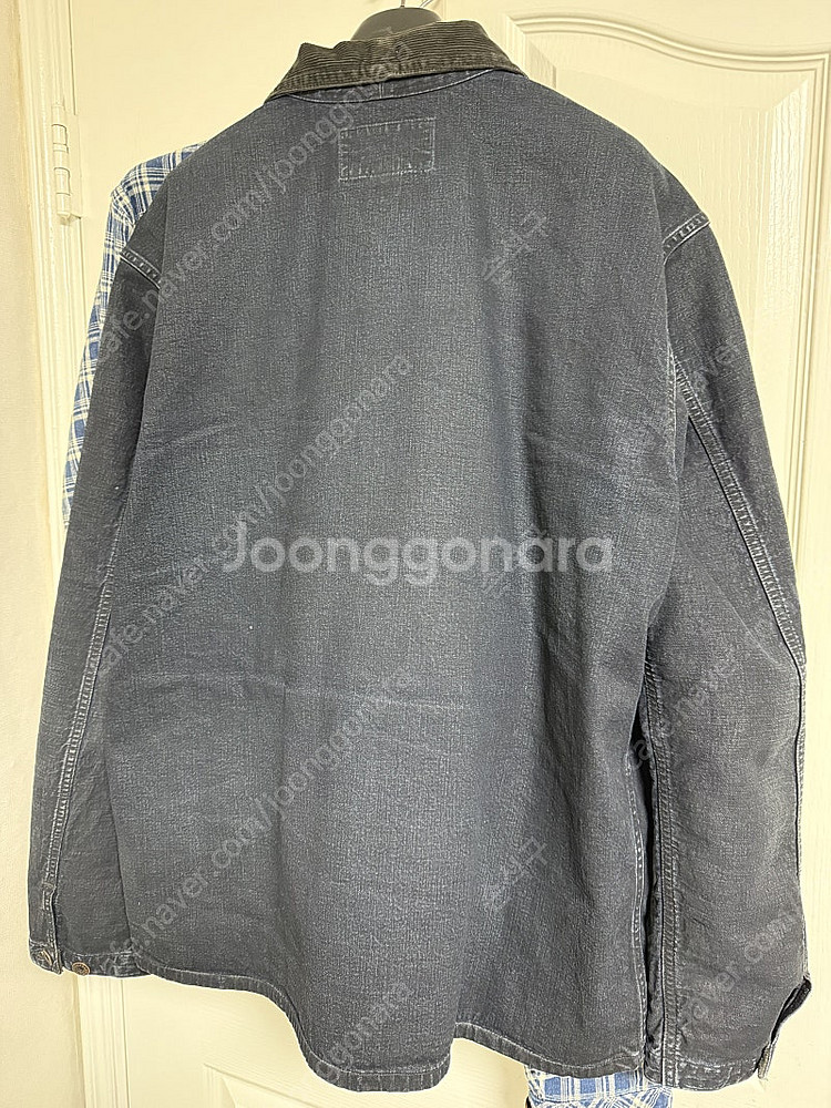 RRL 코듀로이 트림 인디고 데님초어 xl--1