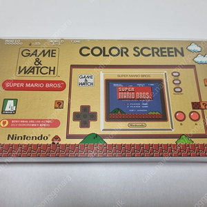 게임 앤 워치 슈퍼 마리오 브라더스 미개봉 새제품 GAME & WATCH SUPER MARIO BROS