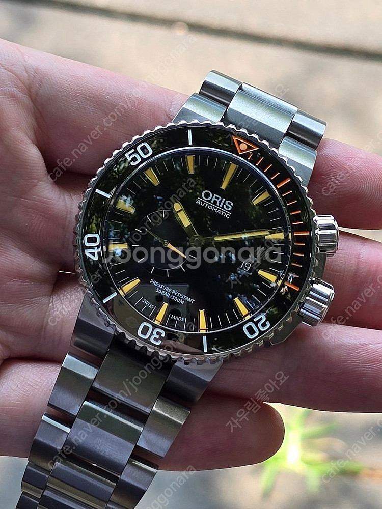 스위스 정품 오리스(ORIS) 2000개 한정판 카를로...--7