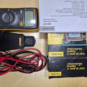 플루크 멀티미터 107