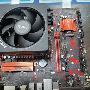 라이젠5 3500X, ASUS-EX A320M-GAMING