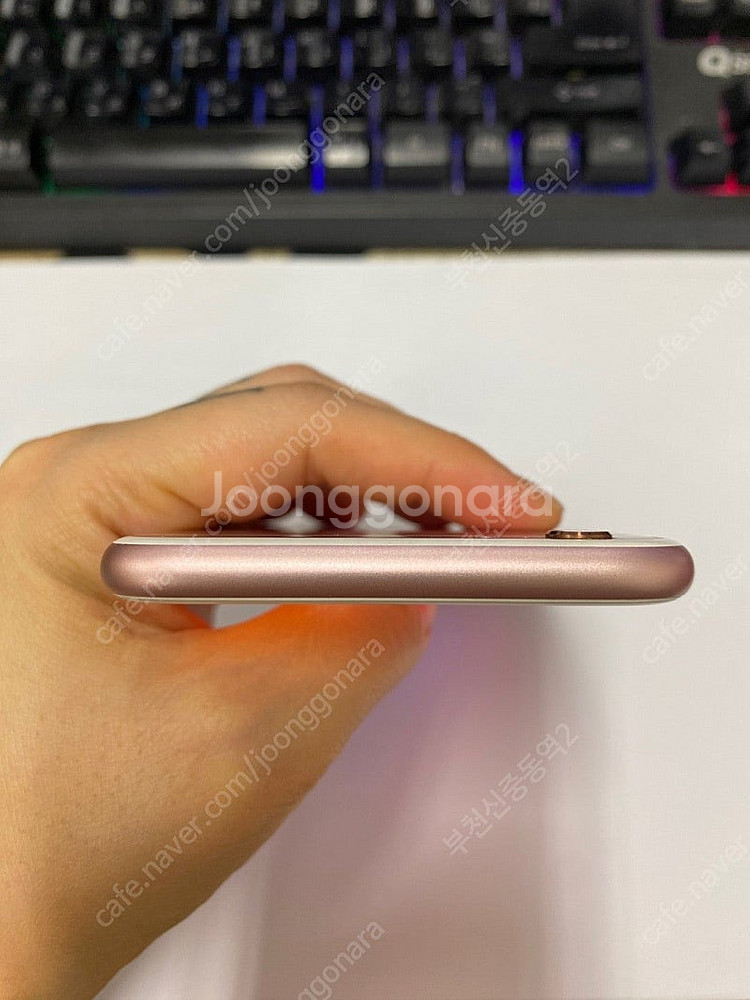 198611 아이폰6S 로즈골드 SSS급 128GB 배...--3
