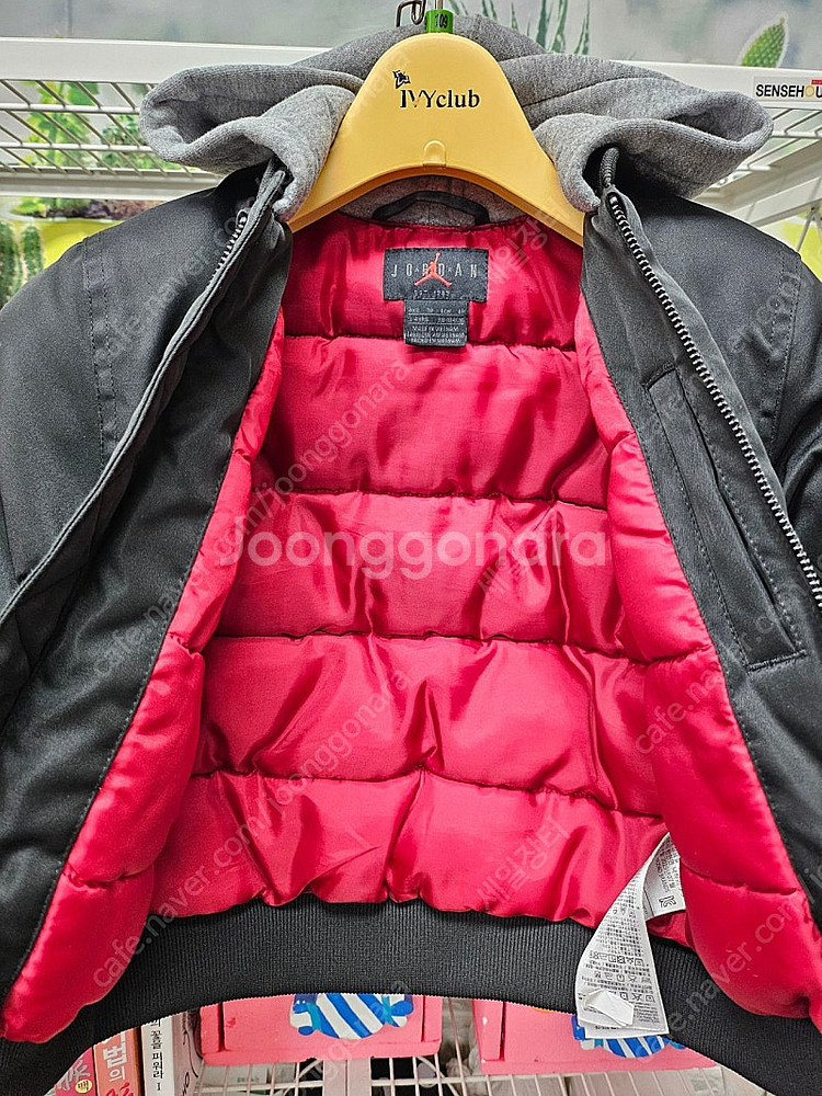 나이키 키즈 점프맨 조던 클래식 에어 봄버자켓 항공점퍼...--5