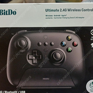 8BITDO 얼티메이트 컨트롤러 무선 게임 컨트롤러 2.4G버전 판매합니다. (1시간 사용 제품)