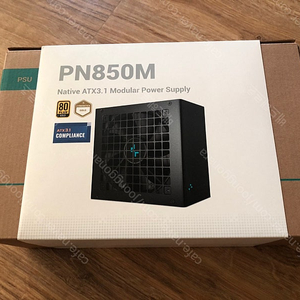 DEEPCOOL PN850M 80PLUS 골드 풀모듈러 ATX3.1 파워 팝니다.