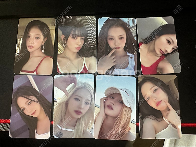 프로미스나인 핫트랙스 팬싸 미공포 포카--0